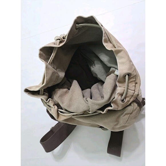 Abercrombie Fitch Canvas Adirondack Territories Backpack Vintage Distressed - Picture 7 of 8